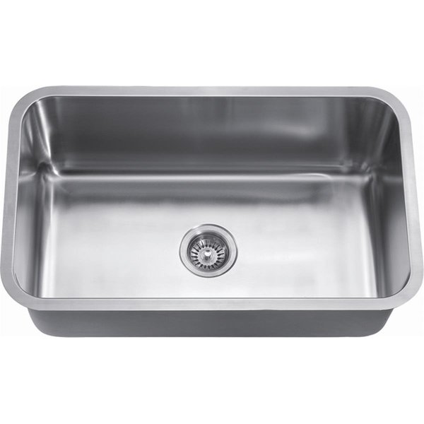 Dawn Kitchen & Bath 3038 in L Undermount Single Bowl 18 Gauge ASU106